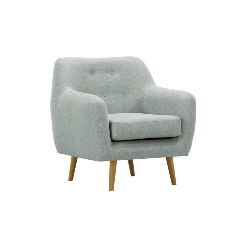 Melrose Upholstered Armchair, Orange