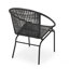 Desdemona Wicker Outdoor Lounge Chair-10565778