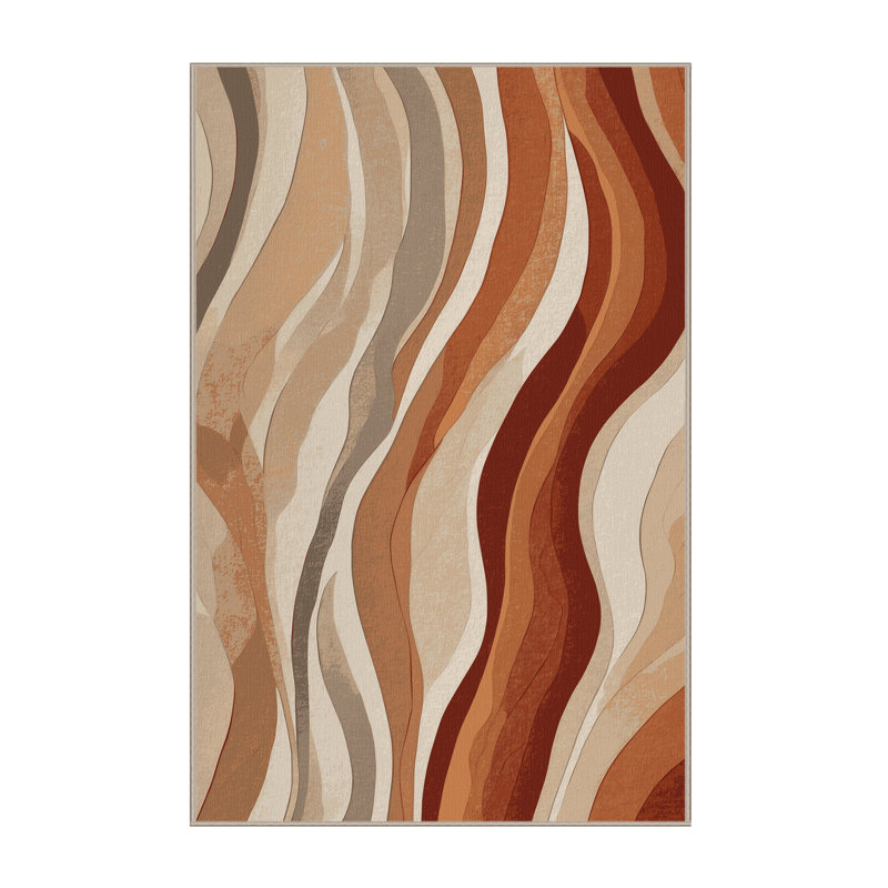 Amber Tides Rug, Rectangle 2' x 3'
