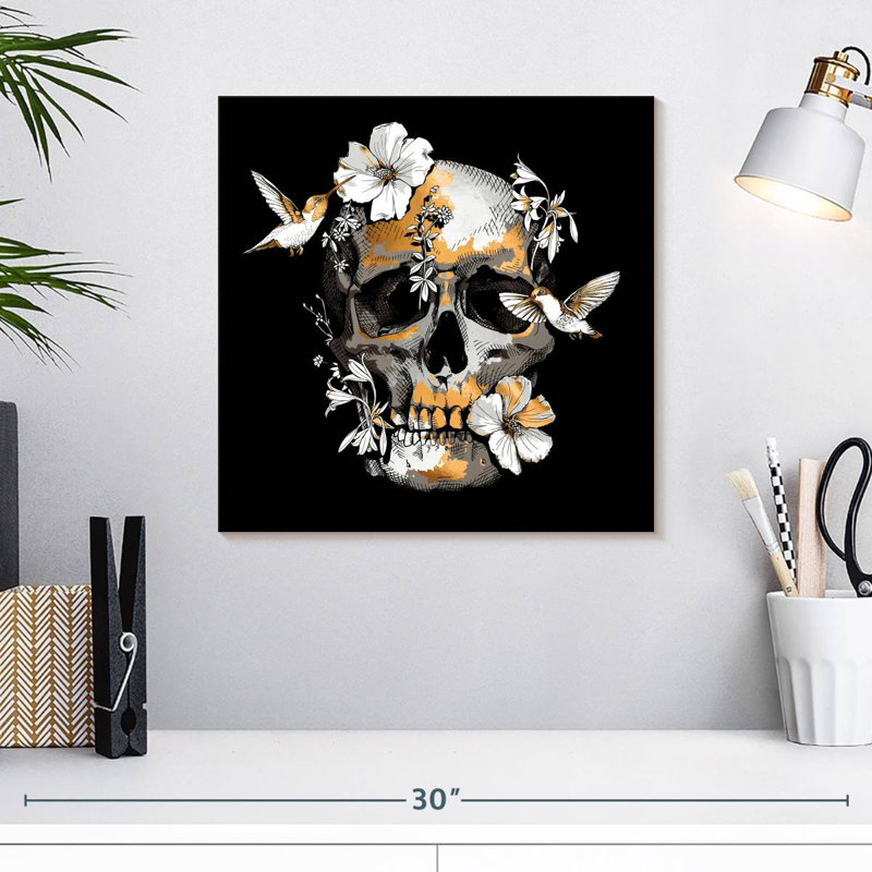 Crâne floral Kerner
