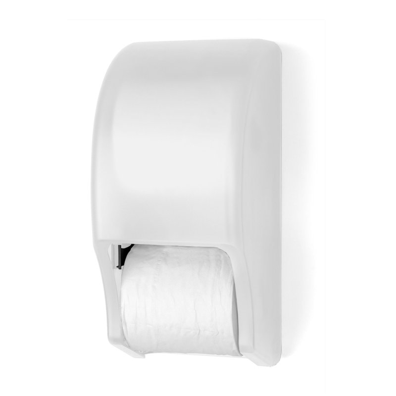 Distributeur de papier hygiénique standard à deux rouleaux