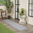 Canete Geometric Reversible Indoor/Outdoor Area Rug in Blue-1702290246