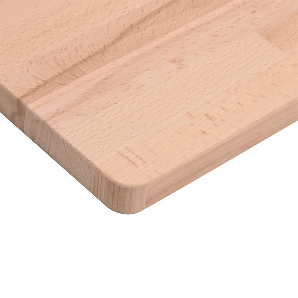 Vidaxl Table Top Square Solid Wood Beech