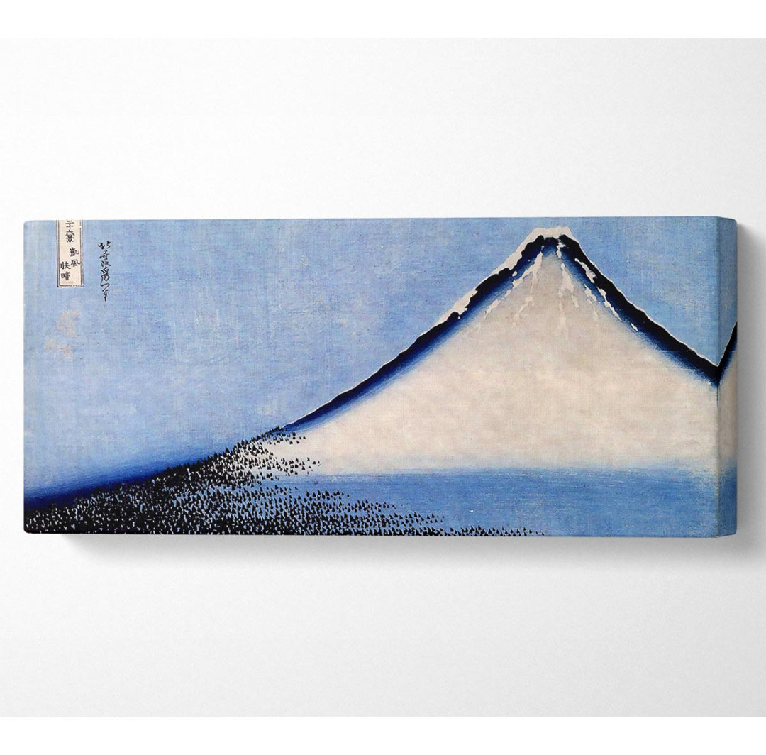 Hokusai Berg Fuji 2 Panoramaleinwand