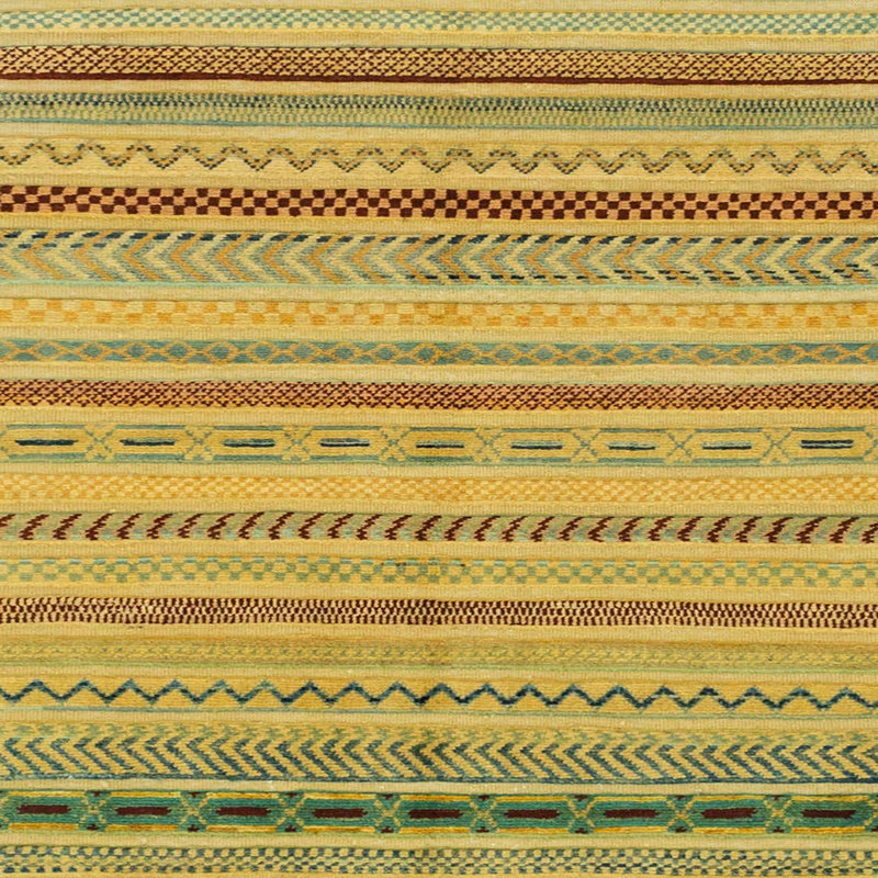 Tapis abstrait moderne 2258ABS2264, Carré 6 pi