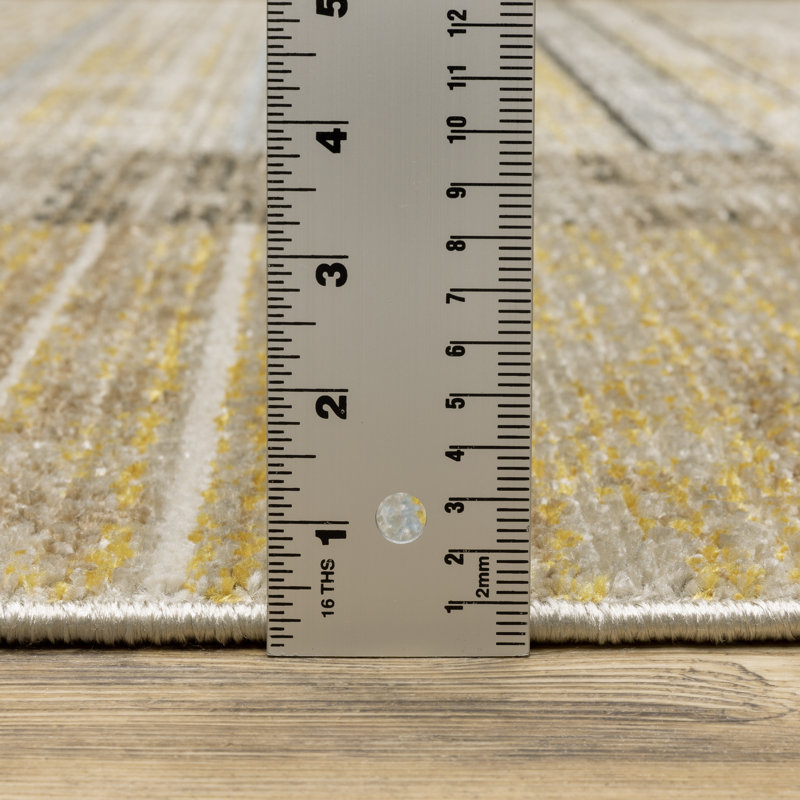 Breylee Abstract Indoor Rug, Rectangle 9'10" x 12'10"