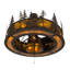 Tall Pines Downrod Ceiling Fan