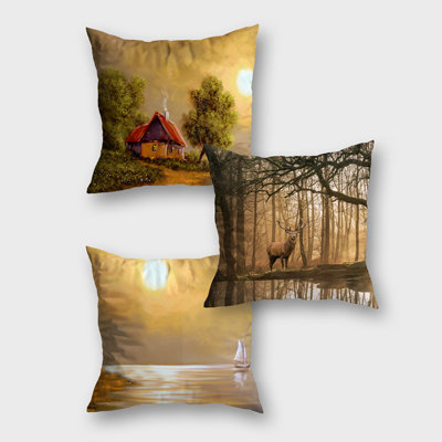 Reversible Pillow Cover