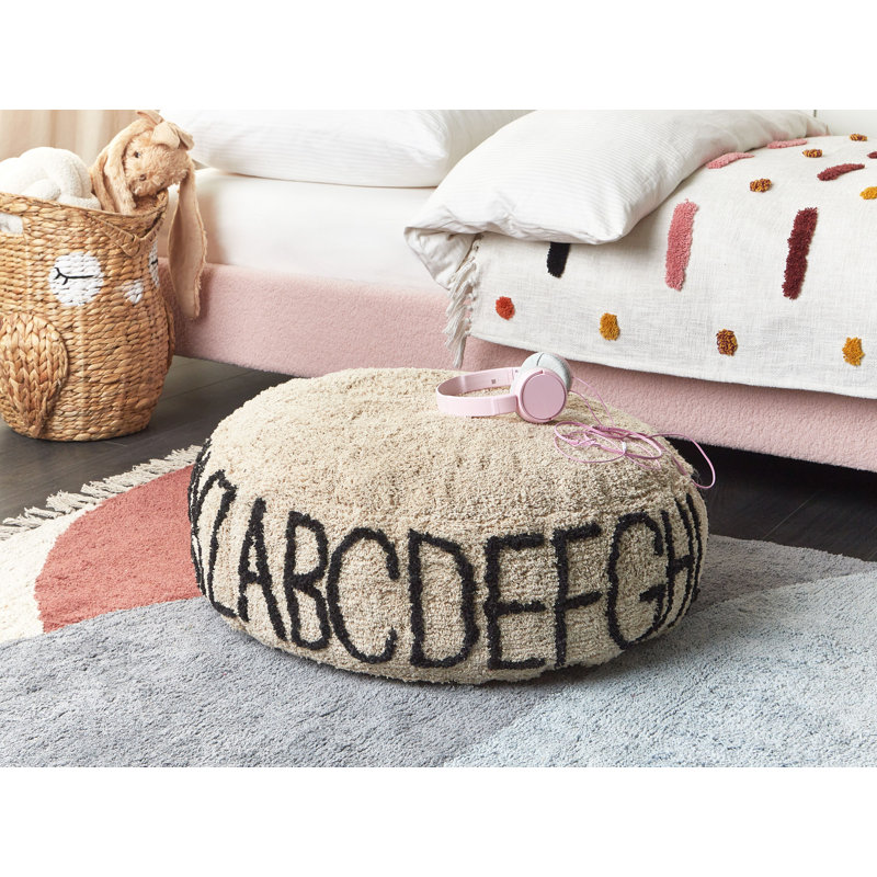 Bettelou Abstract Circular Floor Cushion