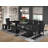 9 Pieces Extendable Dining Set Includes a Rectangle Xtenczar Table, 7 Polyester Dining Chairs and 1 Modern Bench - (Finish Option)-2108527546-2108527547-2108527545
