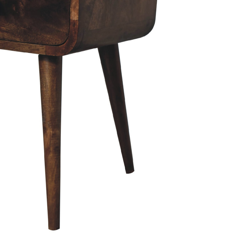 30cm W Solid Wood Bedside Table