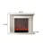 Ivory Landscape Electric Fireplace-108072227