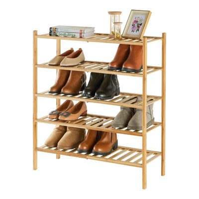 15 Pair Stackable Shoe Rack
