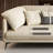 Khaki Polyester Standard Sofa-1870763289