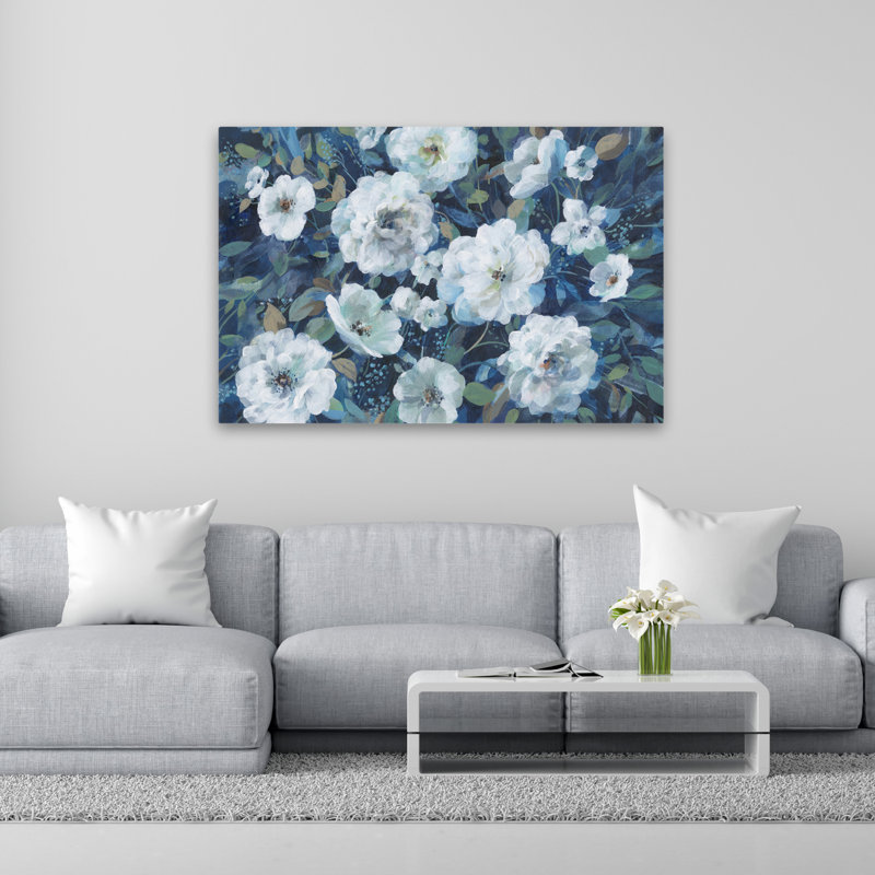 Rugosa Roses, 40" H x 60" W