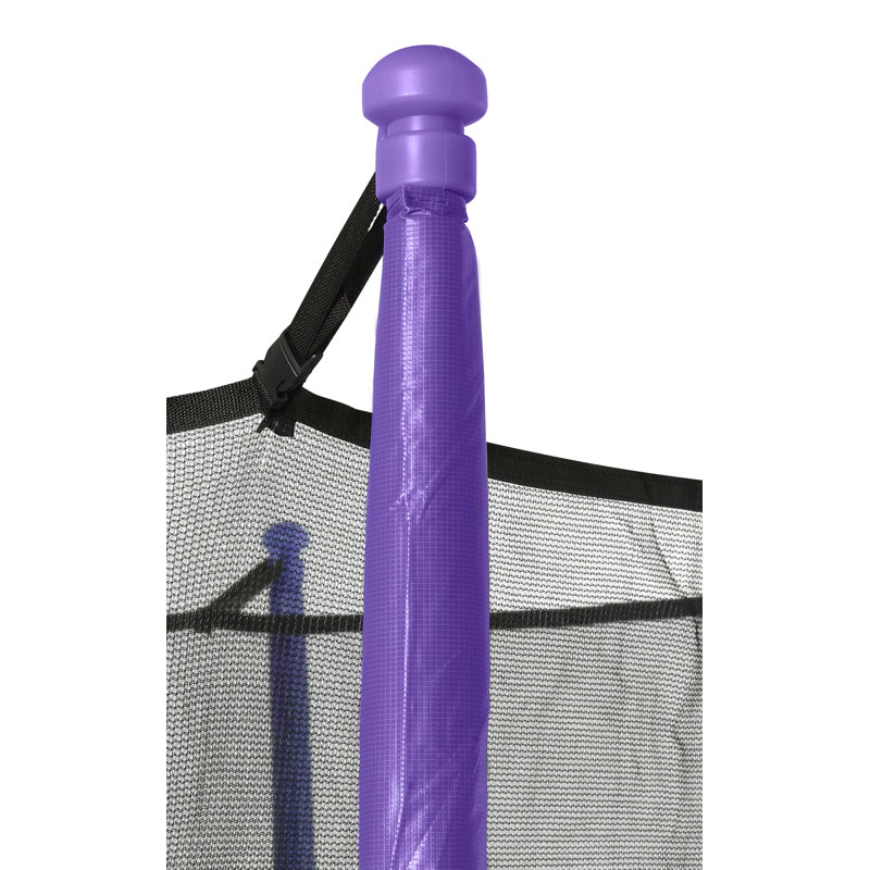 Protecteurs de manche de trampoline Machrus Upper Bounce, Mauve, Ensemble de 4