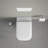 Duravit Happy D.2 Plastic Elongated Toilet Seat-1945091796