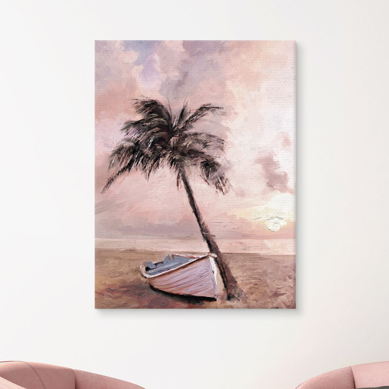 «Beached Blush», impression sur toile tendue