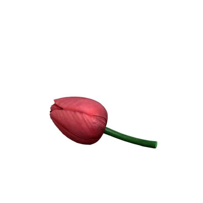 Statue de tulipe bourgeonnante surdimensionnée