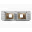 Base de meuble-lavabo double 96 po Disar-111779157
