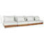 Canapé modulaire d'extérieur rembourré Ivry-326085573