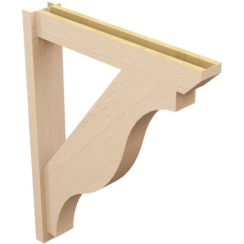 Bois de cèdre brut Funston Slat, H 42 po x l 6 po x P 34 po