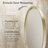 Amara Tempered Glass and Aluminum Alloy Framed French Cleat Mounted Wall Mirror with 5-Year Warranty-369670857-371096854