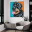 Art mural en verre «Rottweiler» par Carolee Vitaletti-1271313865