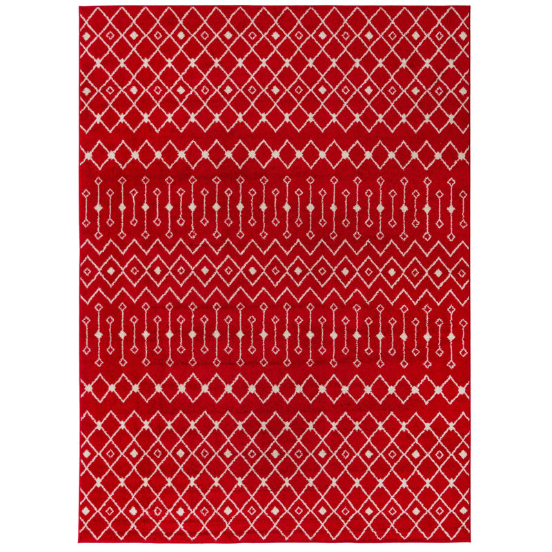 Geometric Indoor Rug, Rectangle 10' x 13'