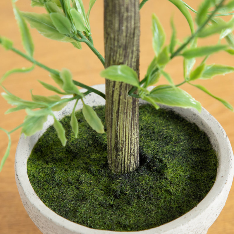 Lavender Topiary Artificial Tree