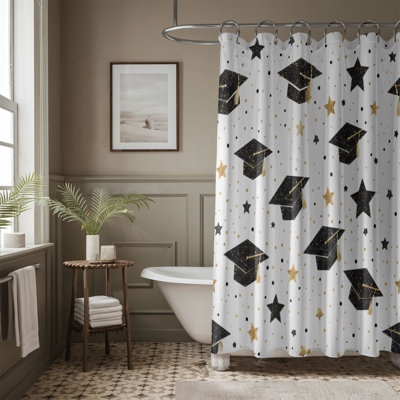 Shiny Grad - Premium Shower Curtain 129