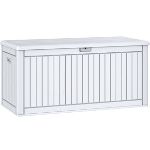 Balconera 330 Gallons Water Resistant Resin Lockable Deck Box