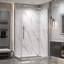 Vienna 48 In. X 32 In. X 78.6 In. Semi-Frameless Rectangular Shower Kit In Brushed Nickel With Wall Panels And Base-120146725