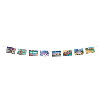 Banderole de carte postale Travel America