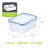 Easy Essentials™ Food Storage - Set of 3 Containers and 3 Lids