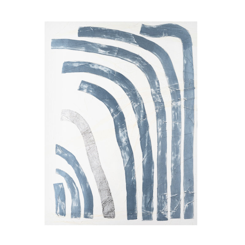 «Percussion II» par Vanna Lam, reproduction sur toile tendue, H 47 po x l 35 po