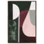 Oliver Gal Rich Botanicals III Abstract - Heavy Gel Top Coat Framed Canvas Art-334462681-334462695