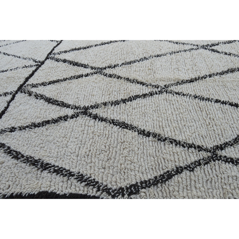 One-of-a-Kind Rectangle 6'6" X 10'7" Hand Loomed Area Rug