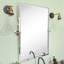 Miroir de salle de bain / meuble-lavabo biseauté moderne et contemporain Blakley-1425459304-1425459305