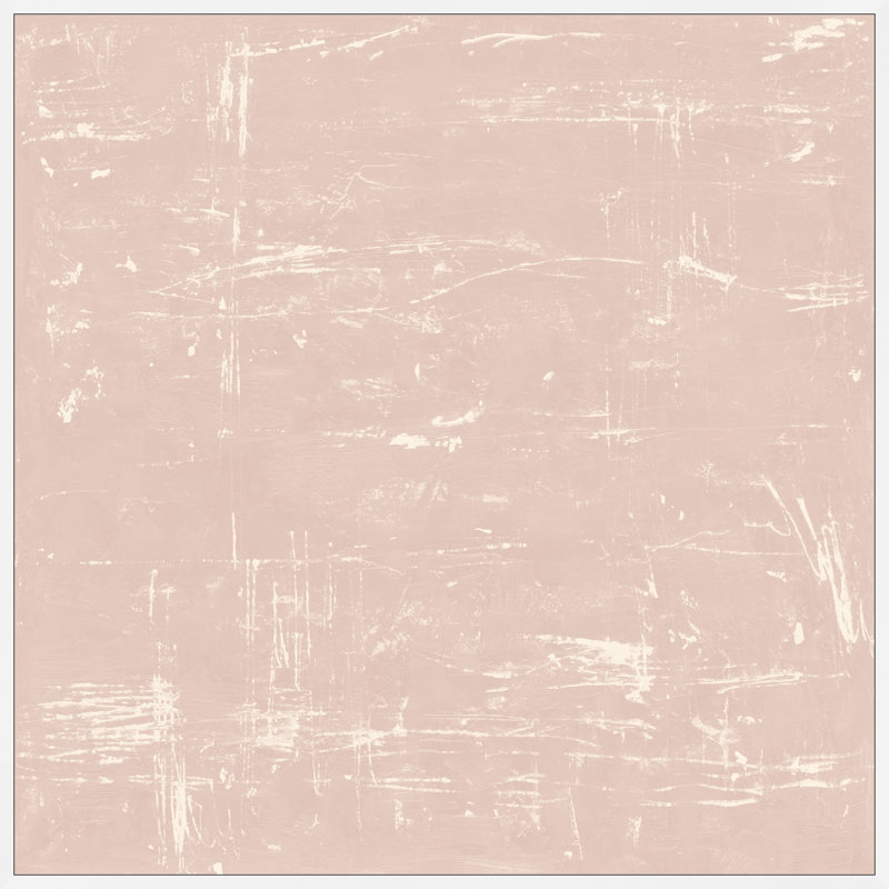 Illusion et réalité - peinture sur toile à cadre flottant, H 12 po x l 12 po x P 1,5 po