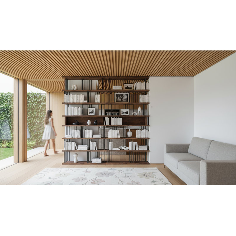Bibliothèque étagère à 7 niveaux Everett