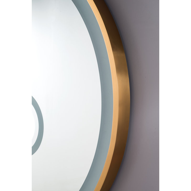 Miroir Radiance, Nickel brossé
