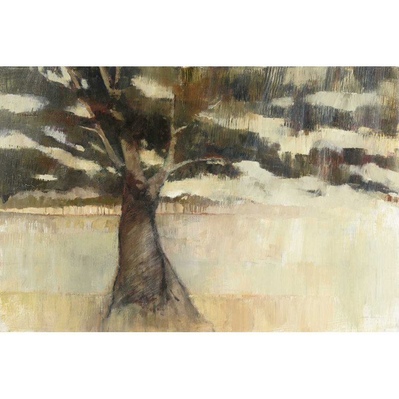 Arbre au bord des prés, H 24 po x l 36 po x P 1,25 po