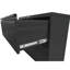 Modern Style, 3 Drawer, Lateral Metal File Cabinet, Matte Black Finish, Lockable Drawers, Full - Extension Tilt Hardware Heavy Duty, Steel Office Adjustable Rods, Letter/Legal/A4/F4, Secure