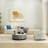 European-style simple sofa and coffee table set