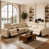 Similicuir beige est en rupture de stock