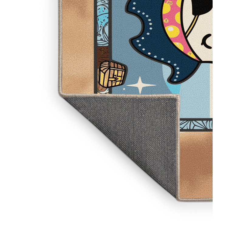 Tapis pour enfant Gorlest Pirates Ocean, Rectangle 5 pi x 7 pi