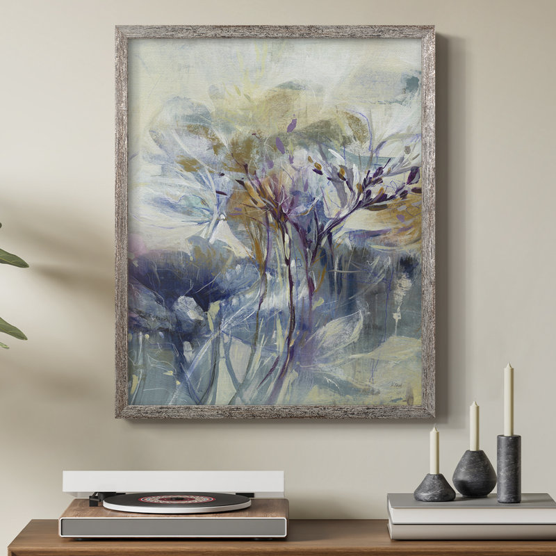 Meadow Saffron II Framed Print - Solid Wood
