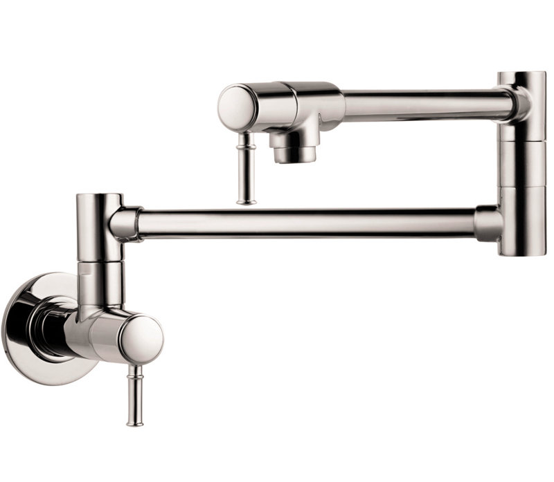 Talis C Pot Filler with Accessories, Polished Nickel