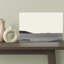 «Calm Grey Ocean Horizon Abstract Contemporary Minimalist Landscape Nature», reproduction d'art murale-244763714